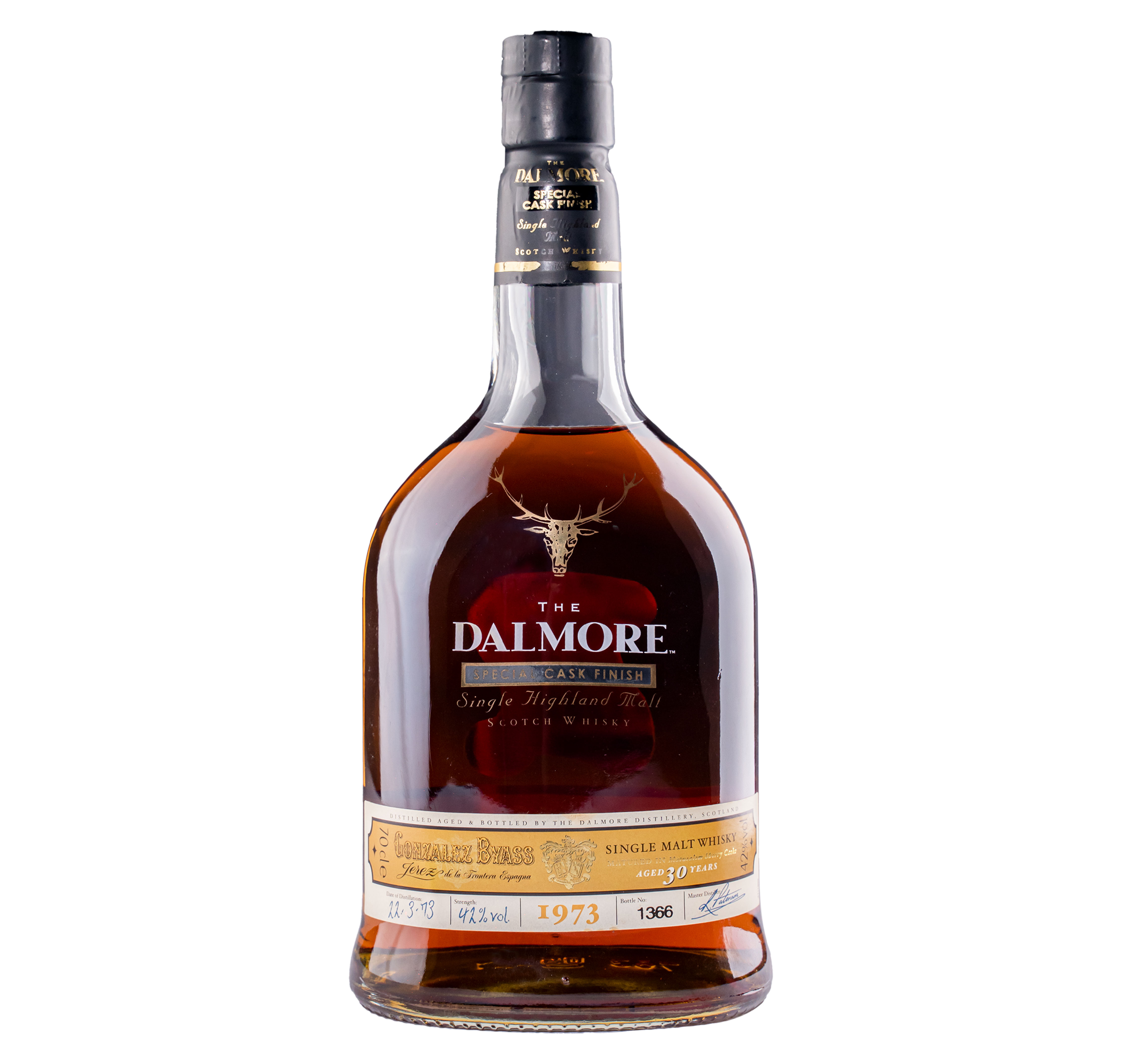 Dalmore 30 years Single Malt Whisky Special Cask Finish 1973