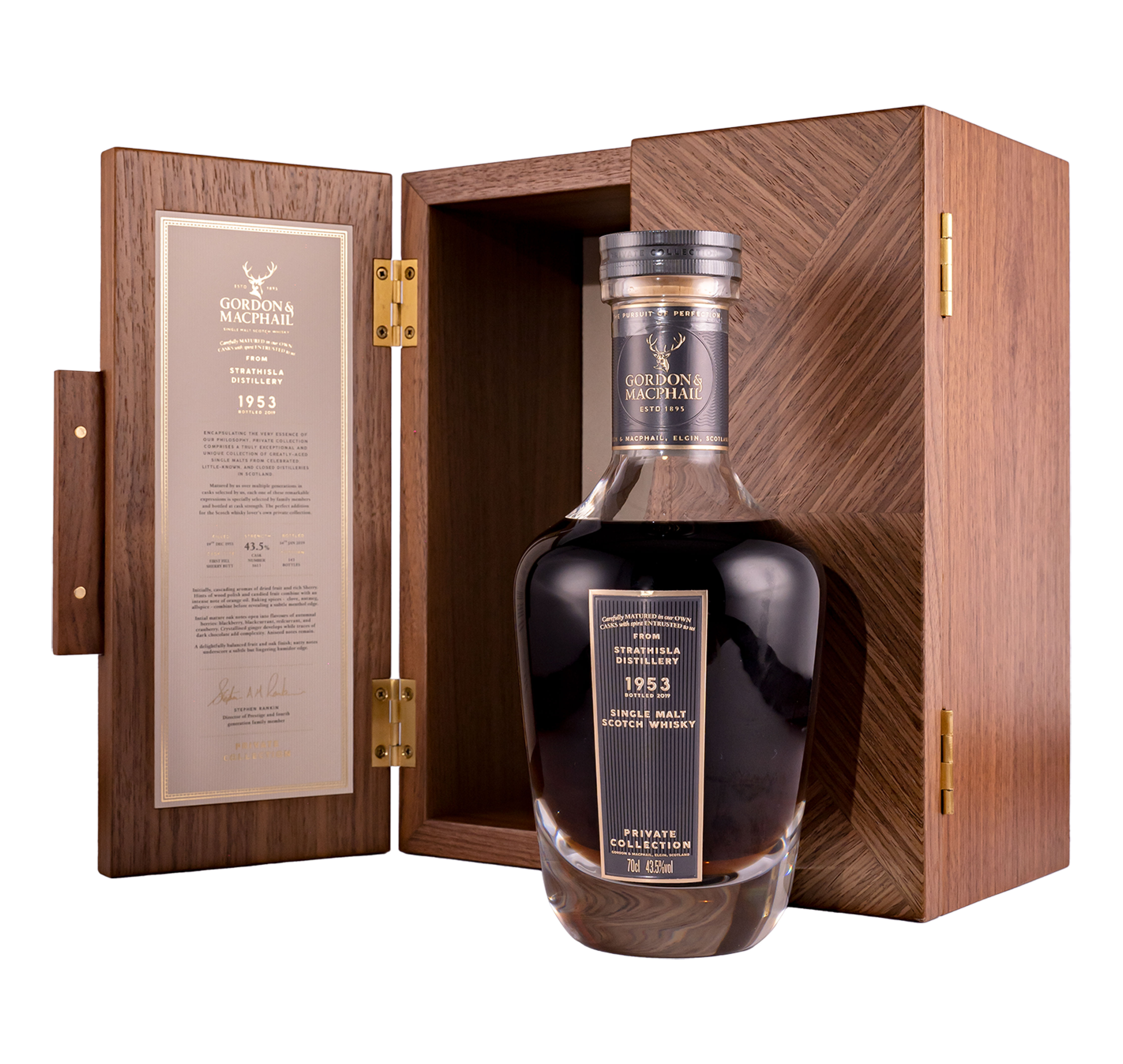 Gordon & MacPhail Private Collection from Strathisla Distillery Single Malt Scotch Whisky 1953