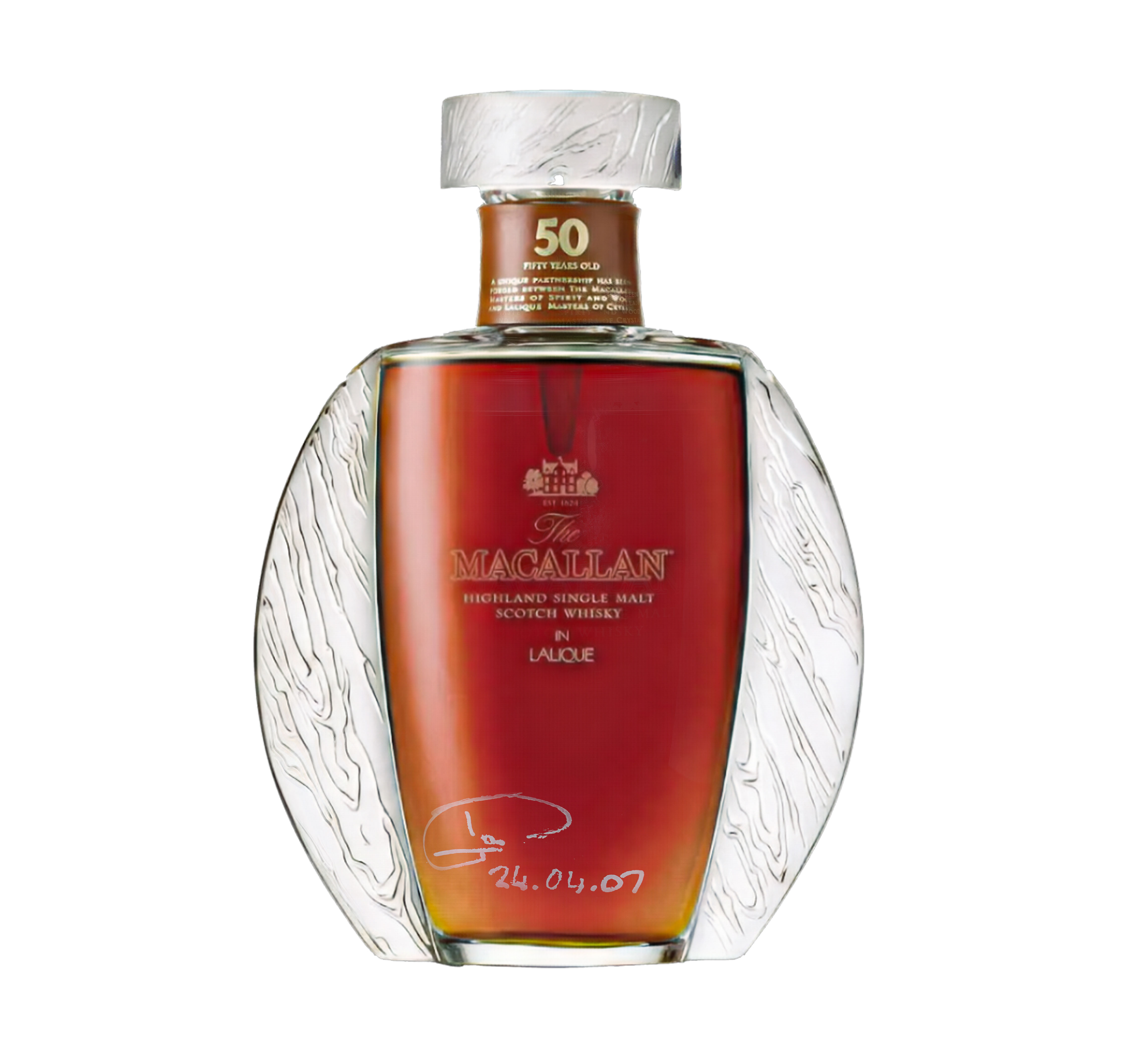 The Macallan Lalique 50 Years Old Single Malt Scotch Whisky